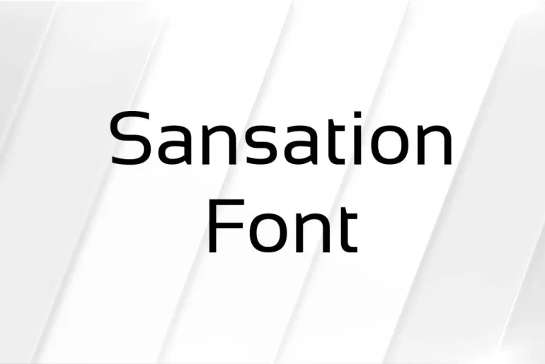 Sansation Font