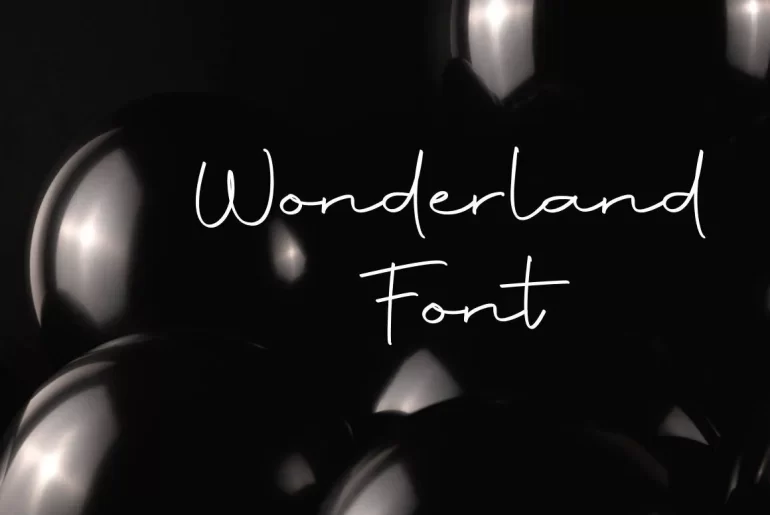 Wonderland Font