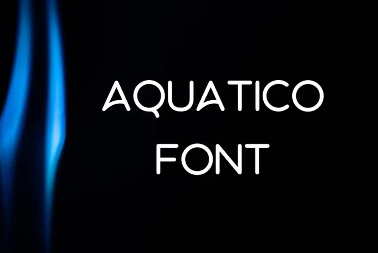 Aquatico Font