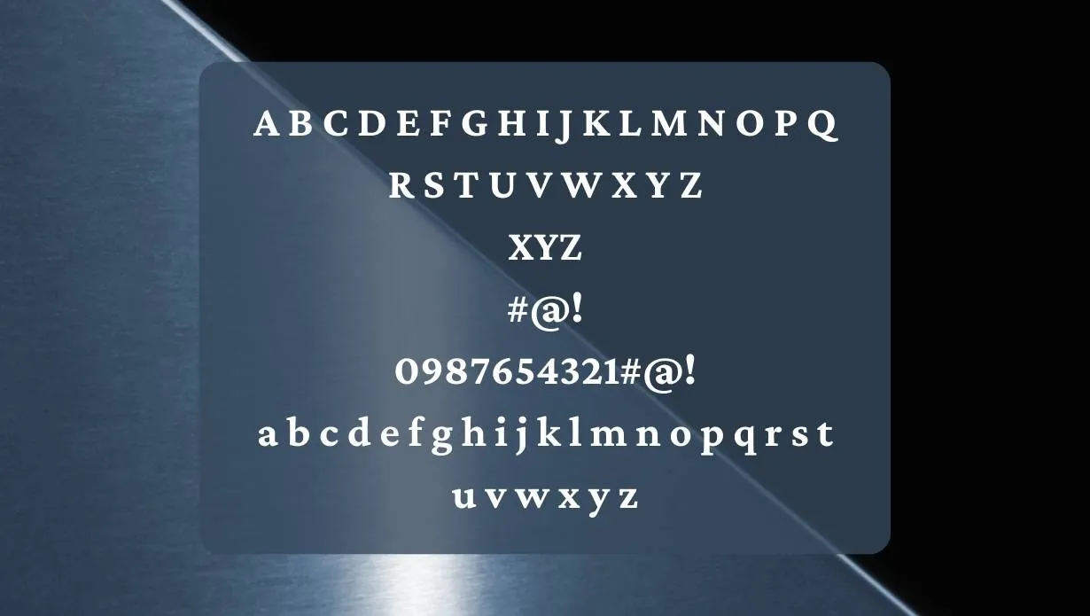 Crimson Text Font View on Image Designs