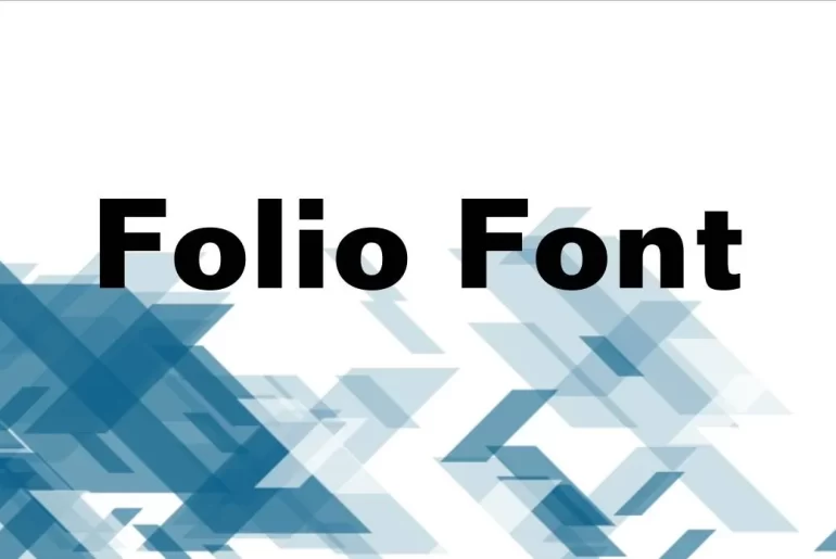 Folio Font