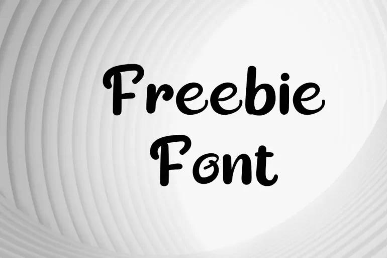 Freebie Font