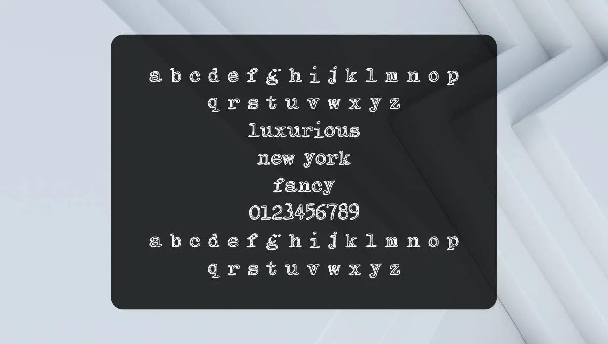 Indie Rock Font Free Download