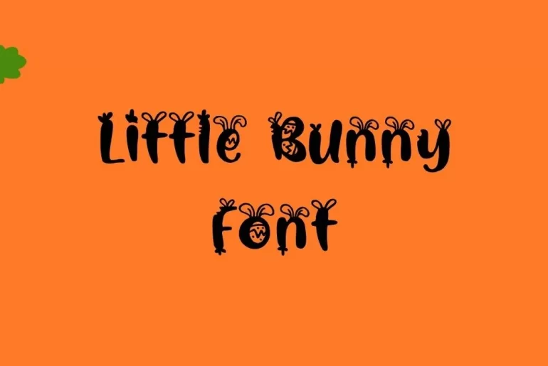 Little Bunny Font