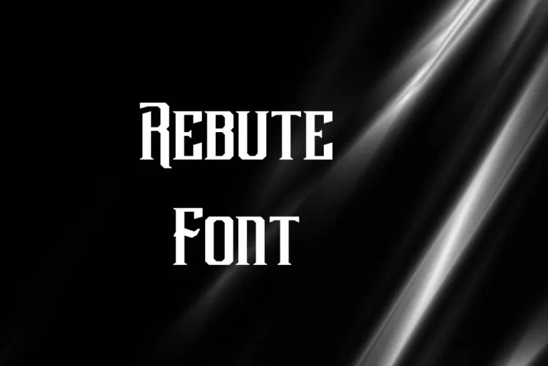 Rebute Font