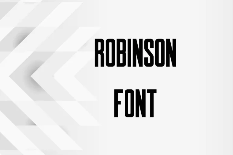 Robinson Font