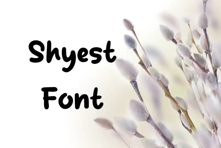 Shyest Font