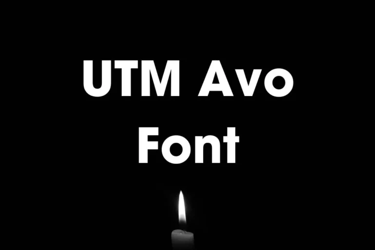 UTM Avo Font