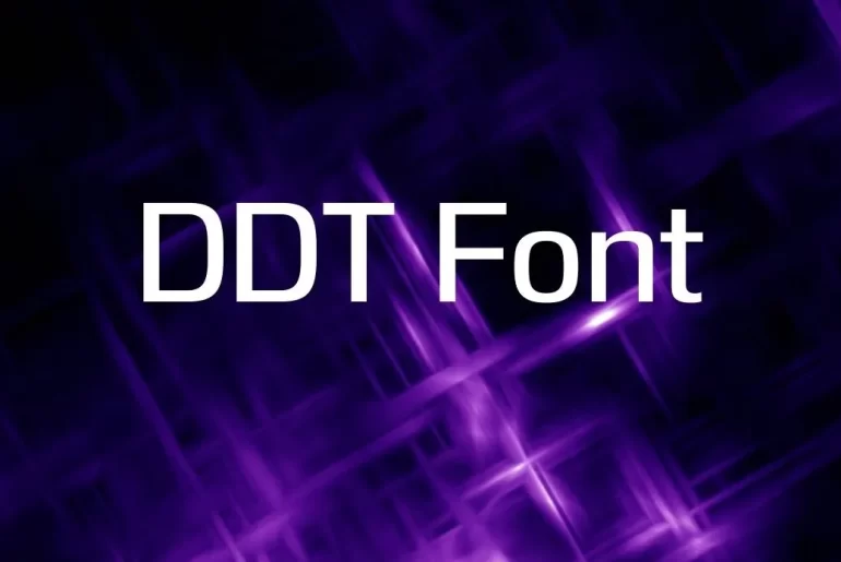 ddt Font