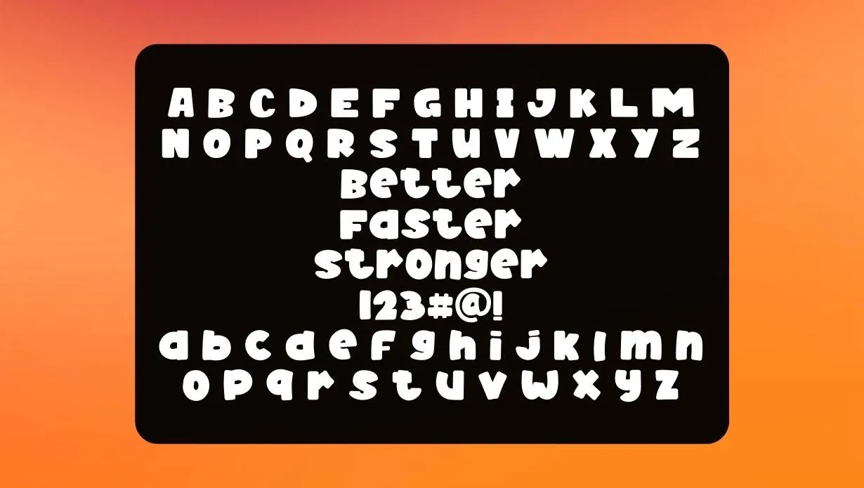 Happy Donuts Font