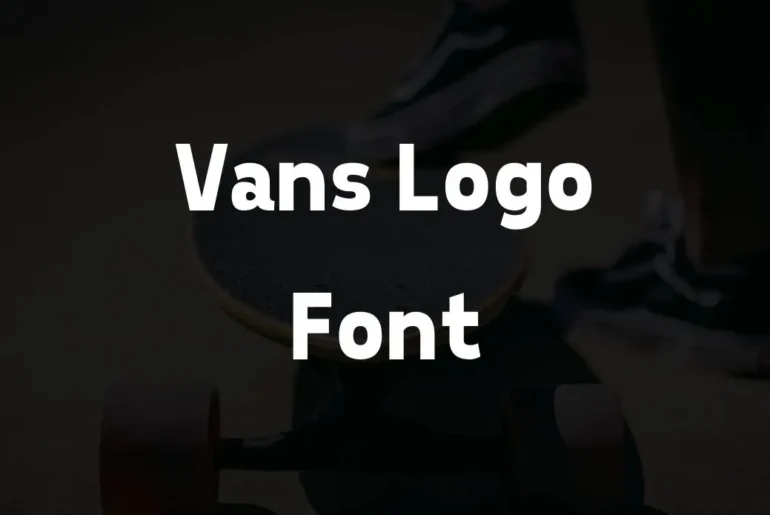 Vans Logo Font