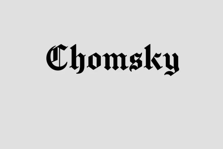 Chomsky Font