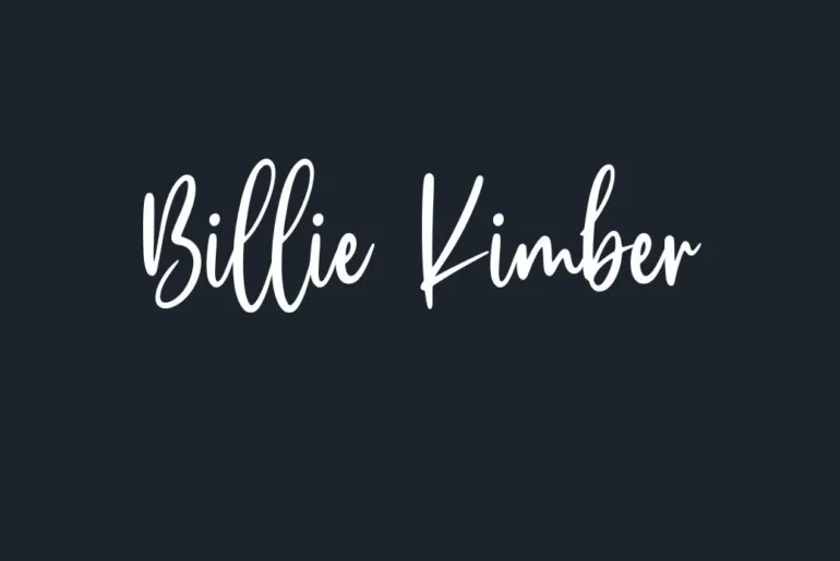 Billie Kimber Font