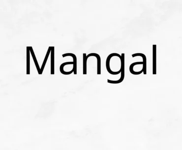 Mangal Font