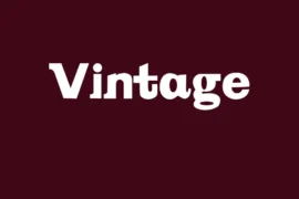 Vintage King Font