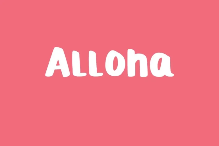 Alloha Font