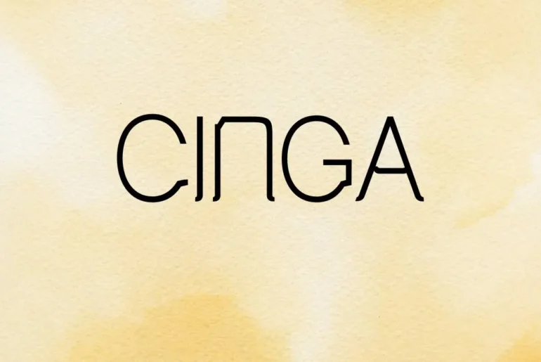 Cinga font